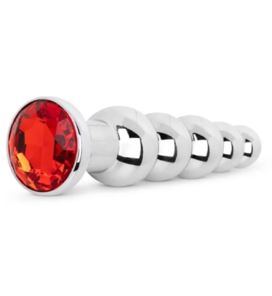 Metalni duži  analni plug sa cirkonom FT001061-1